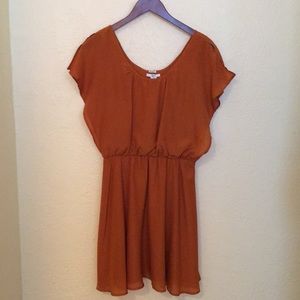 Beautiful burnt orange dress